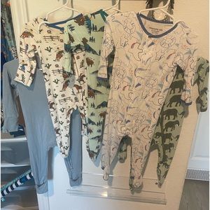 3-6 Month Bamboo Bundle of 5 (Magnetic Me, Kickee Pants and Free Birdees)